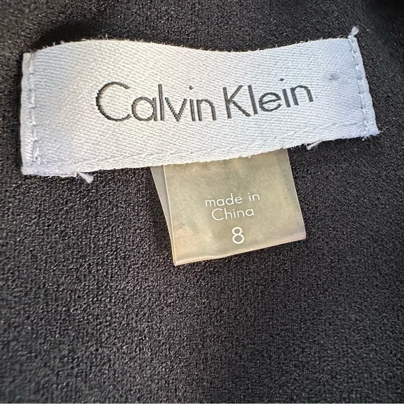 Calvin Klein Black Keyhole Sleeveless Sheath Dress, 8 - Picture 10 of 12